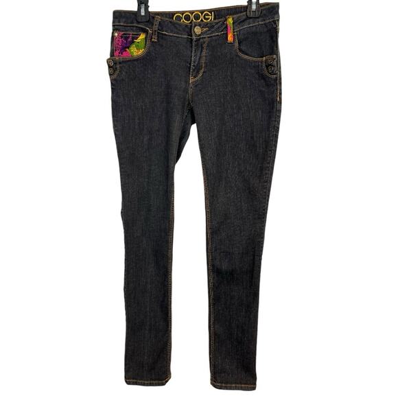 Coogi Jeans Womens Embroidered Pocket Size 9/ 10 - Picture 4 of 16